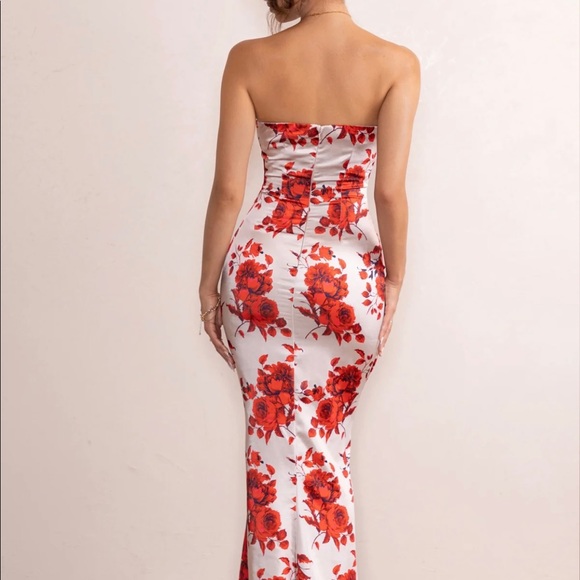 CLUB L Esme strapless maxi dress - Picture 3 of 5